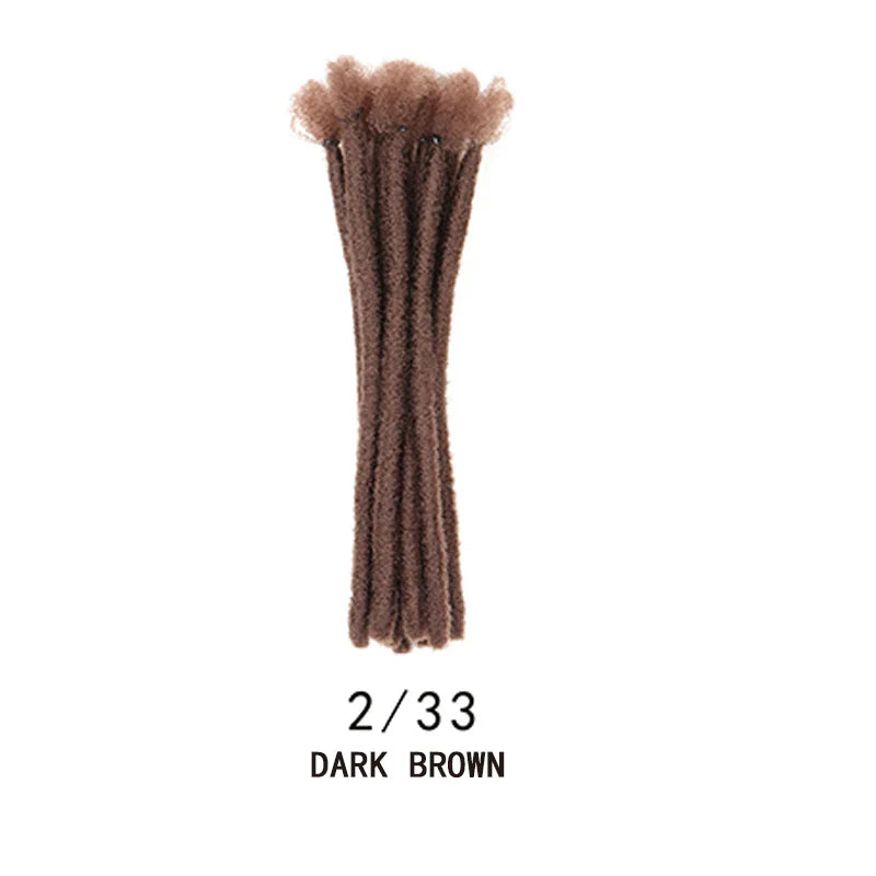 H&STAR Synthetic 8 Inch Handmade Dreadlocks Hair Extensions-10