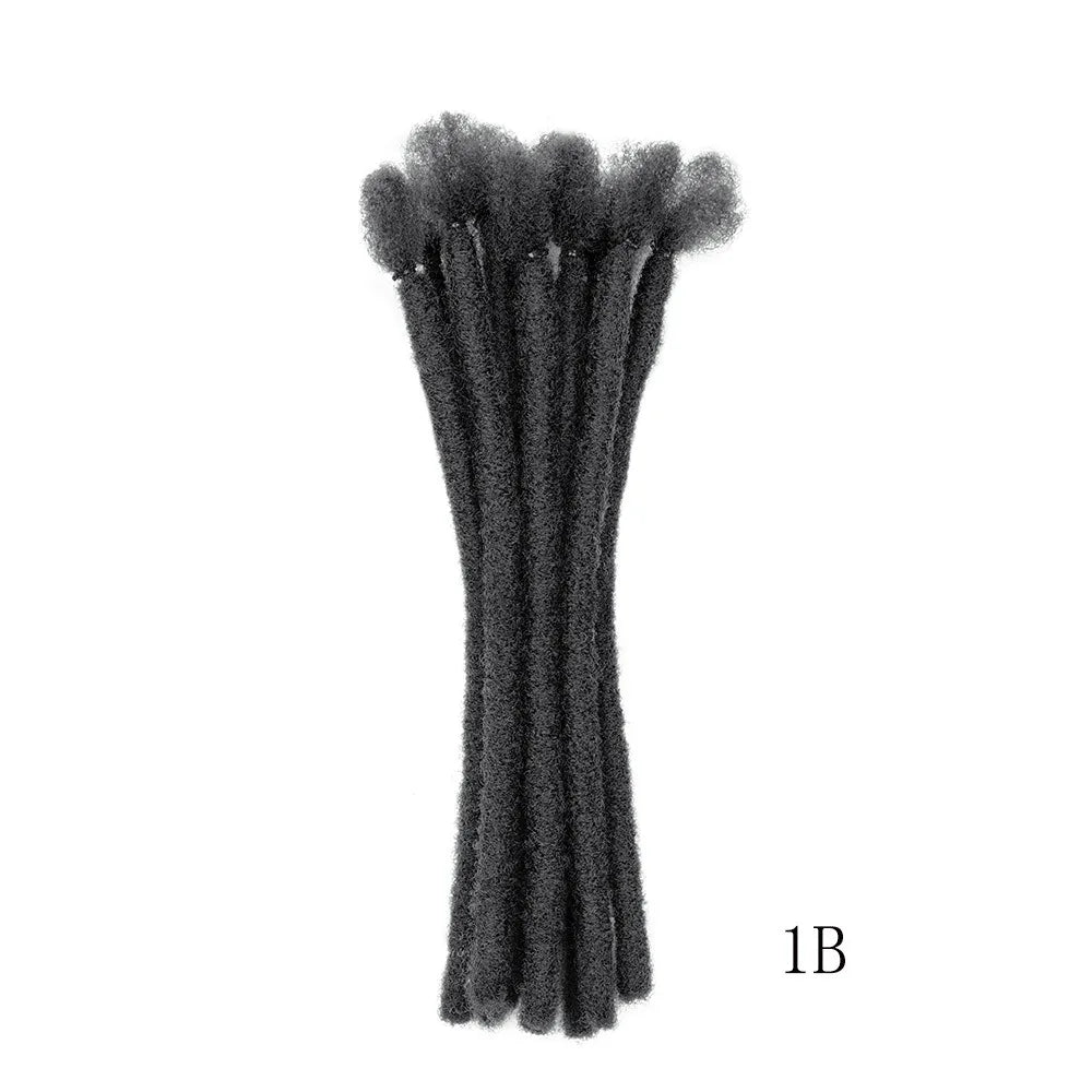 H&STAR Synthetic 8 Inch Handmade Dreadlocks Hair Extensions-11