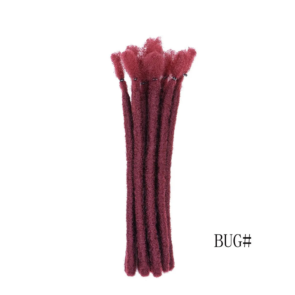 H&STAR Synthetic 8 Inch Handmade Dreadlocks Hair Extensions-13