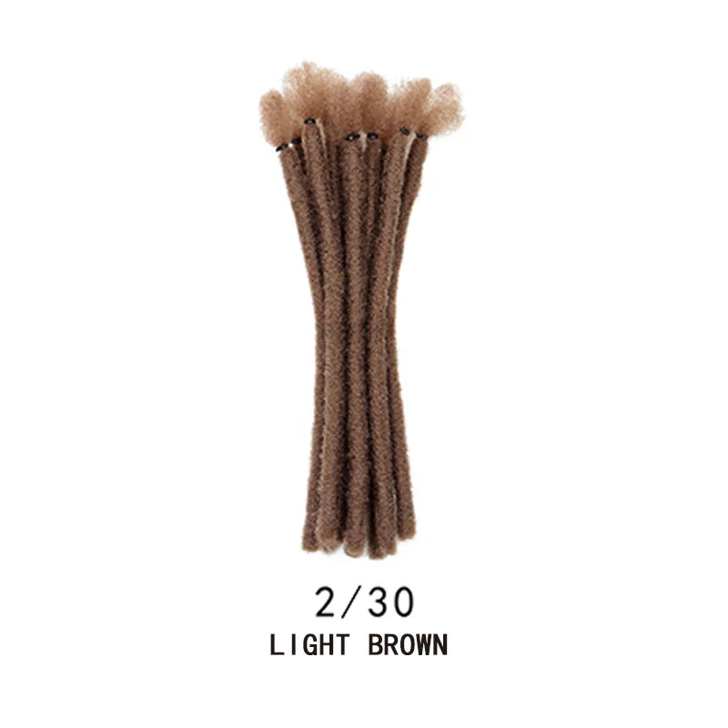 H&STAR Synthetic 8 Inch Handmade Dreadlocks Hair Extensions-7