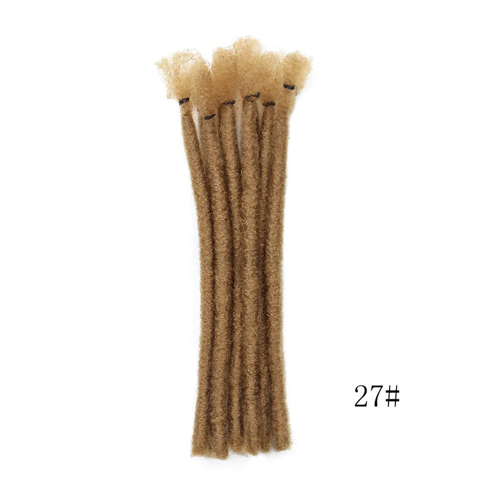H&STAR Synthetic 8 Inch Handmade Dreadlocks Hair Extensions-8