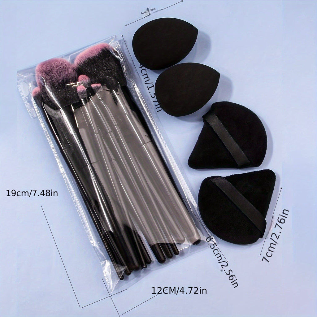Unscented Makeup Brush Set-3